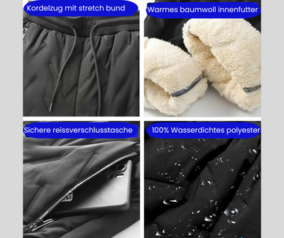 Morten | Unisex Termoslange Ultimativ Vinterkomfort Sort | Vanero