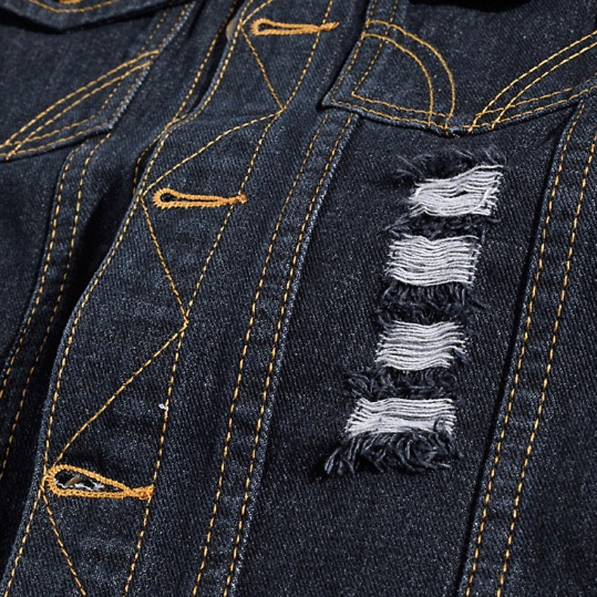 Ulrich l Stilfuld denimvest til mænd l Vanero