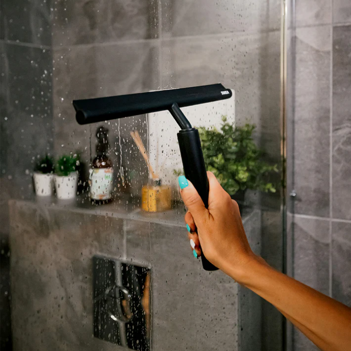 FlexiClean Duo | Kombineret 2-i-1 bruseskraber med justerbart håndtag l Vanero