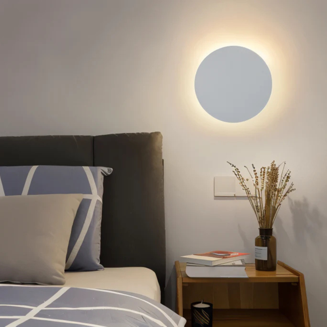 Hadro | Rund LED Væglampe med Moderne Design til Indendørs Brug | Vanero