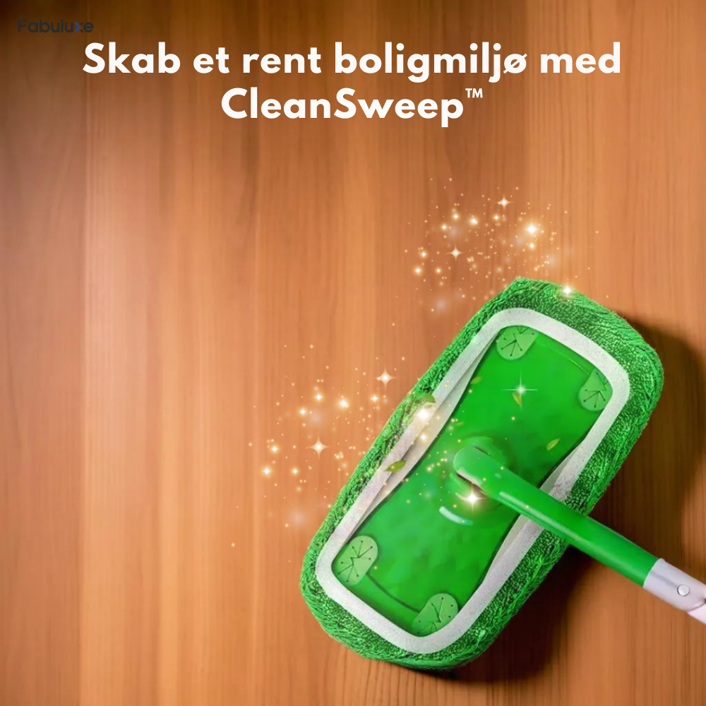 CleanSweep | Spar penge med den genanvendelige klude til Swiffer - Sæt med 4 stk l Vanero