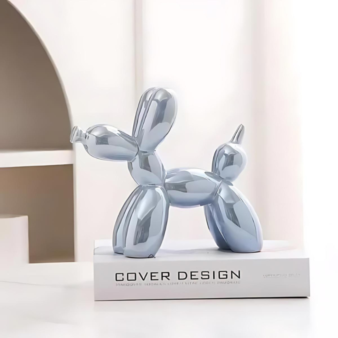 Nyxis | Keramisk Ballonhund Figur til Moderne Hjemmeindretning | Vanero