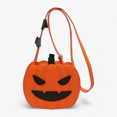 Juna Halloween Pumpkin Skuldertaske | Justerbart Riem & Festligt Design | Vanero