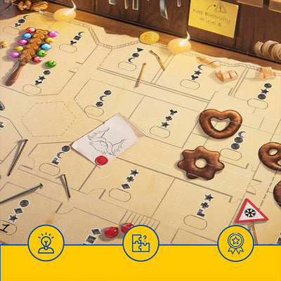 Julekalender | Det Stille Storm Familiespil - Spændende Selskabsspil til Juletiden | Vanero