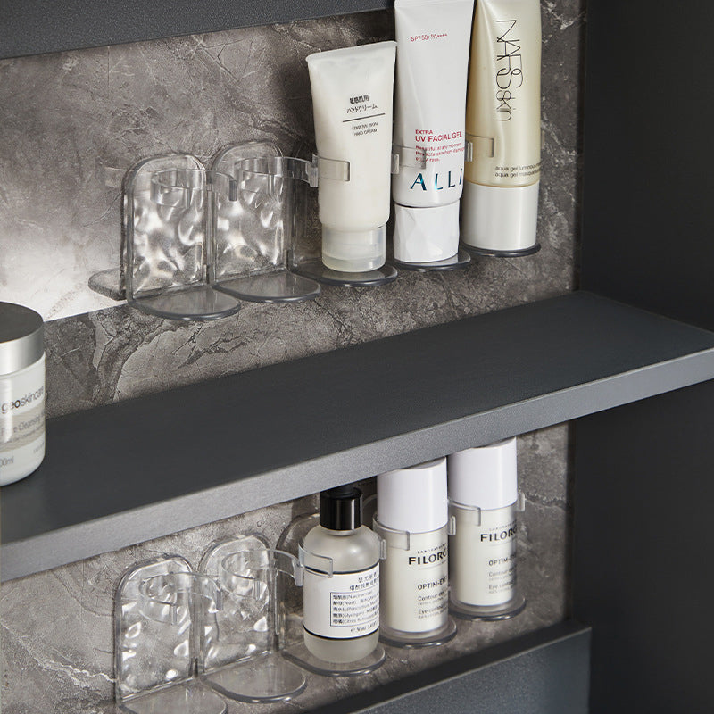 RowRack | Plast Væg Stativ Eksklusiv Pladsbesparende Organizer Sort Finish | Vanero