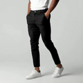 Herre Chinos Strækmateriale | Regular Fit Fritidsbukser | Alsidigt Design Til Hverdag & Formelle Anledninger | Vanero