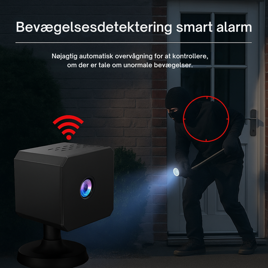 SafeCam Pro | Altid sikret – selv uden internet eller strøm | Vanero