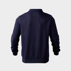 Dametrøje Strikmateriale | Afslappet Pasform Sweater | Geometrisk Mønster til Hverdags- & Køligt Vejr Brug | Vanero