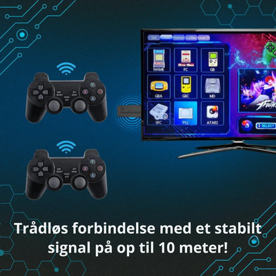 RetroGames Stick | Oplev nostalgi med de bedste 20.000 klassiske spil l Vanero