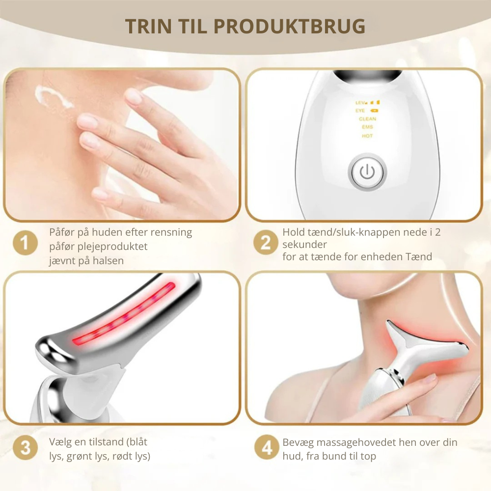 SkinLift | Opstrammende ansigtsmassager l Vanero