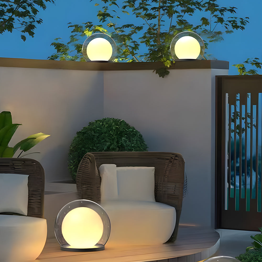 Udendørs Pullertlampe Aluminiumskrop | LED Havebelysning | Sti Terrasse Indkørsel & Landskabsbrug | Vanero