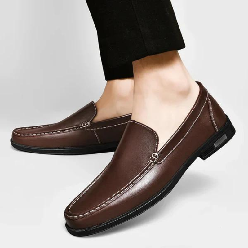 Jeppe | Stilfulde Læderloafers l Vanero