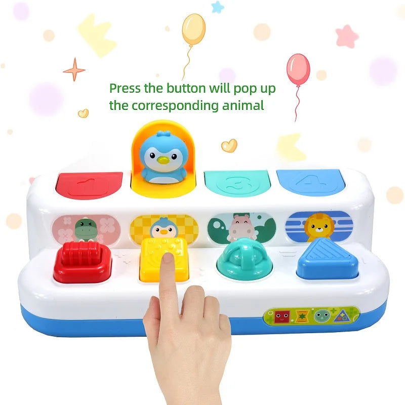 Baby Button Toy | Sjov Med At Trykke Babylegetøj | Vanero