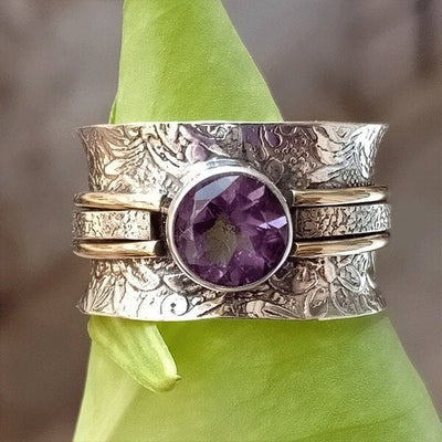 Jewelance | Bohemeagtig Krystalmeditationsring | Vanero