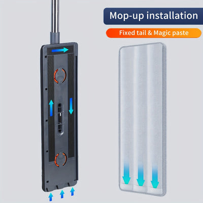 Moppesæt | Moppesystem med vridefunktion + 4 klude | Vanero
