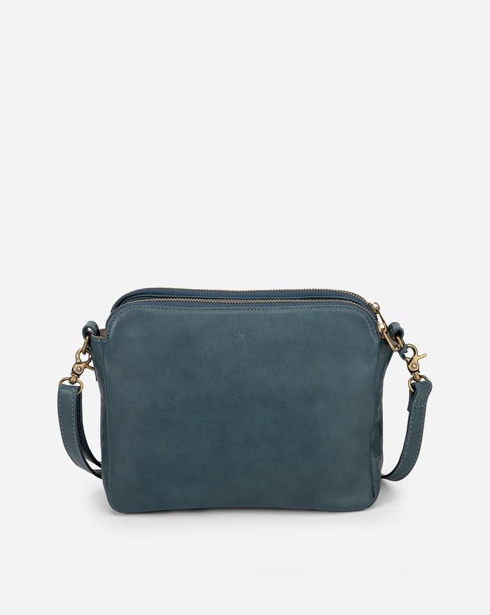 Dame Crossbody Taske PU-Læder | Multi-Rums Rejsetaske Design | Justerbar Rem Til Hverdag & Rejser | Vanero