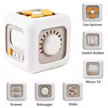 Cube Senses Toy | Læring Og Sjov - Cube Sense Legetøj | Vanero