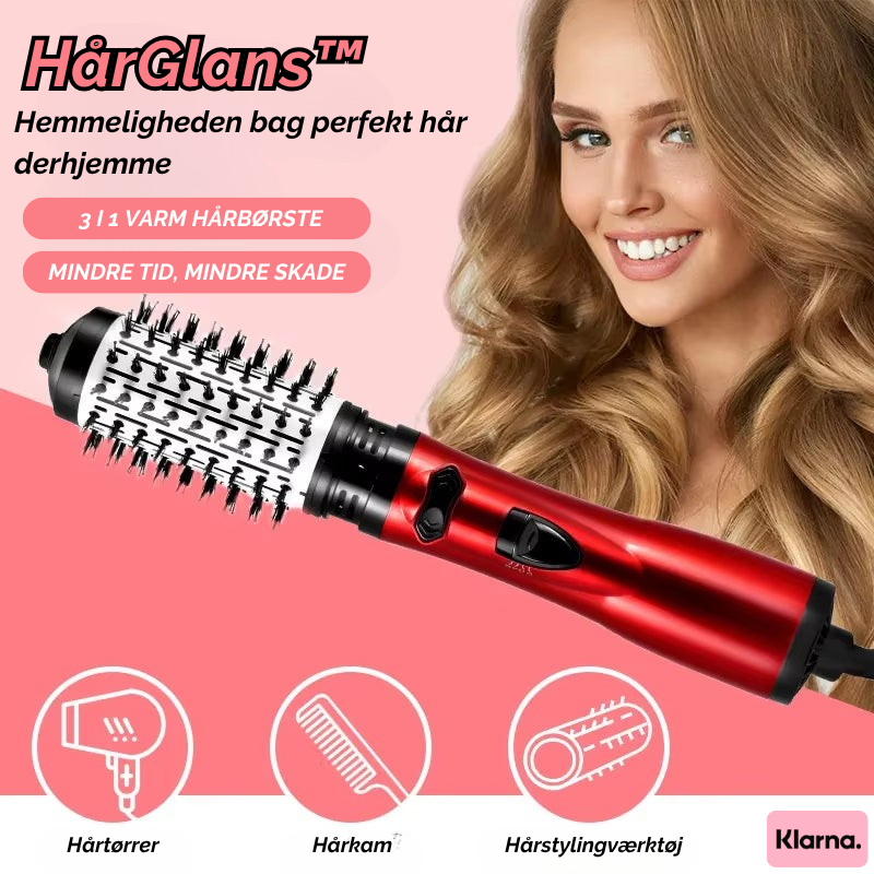HårGlans | Hemmeligheden Bag Perfekt Hår Derhjemme | Vanero