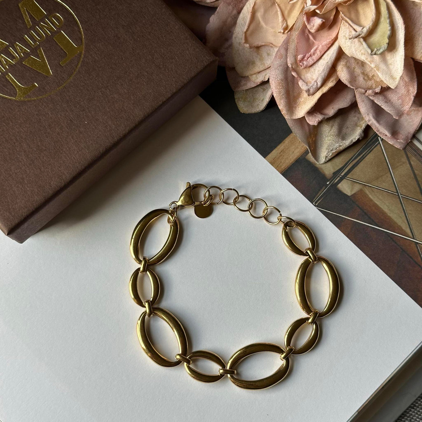 Forgyldt Armbånd GIO | Vandfast | Vanero