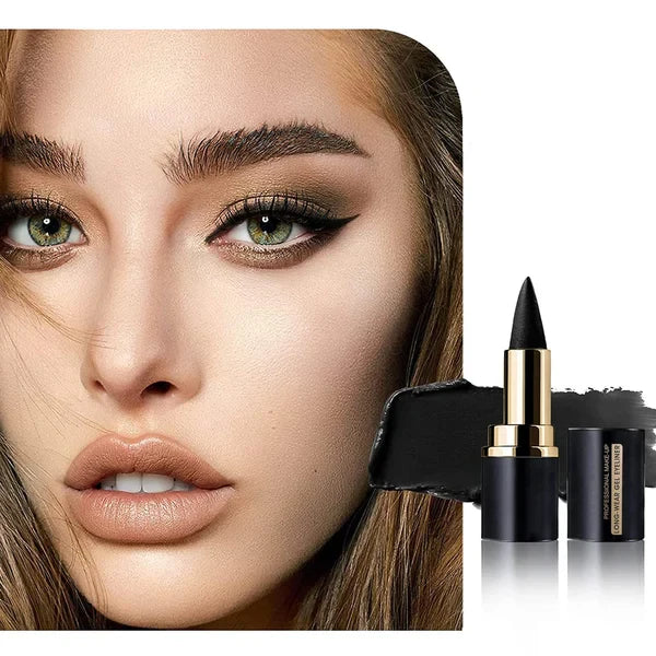 Matte Eyeliner Til Præcis Påføring | Eyeliner Til Daglig Øjenmakeup | Kompakt Makeupprodukt | Vanero