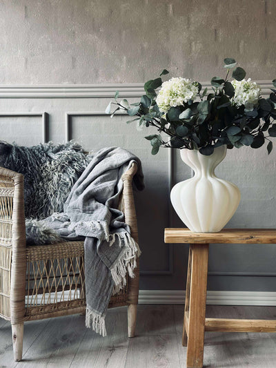 Siena | Vase i Mat Glas – 32 cm | Vanero