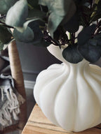 Vase I Mat Glas Konstruktion | Organisk Skulpturel Form Design | Indendørs Dekoration Til Blomster Og Bordopstillinger | Vanero