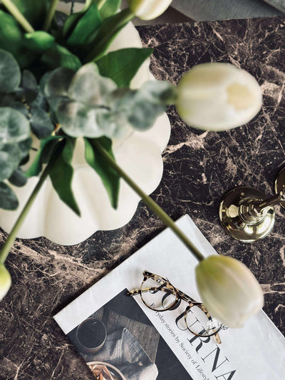 Siena | Vase i Mat Glas – 32 cm | Vanero