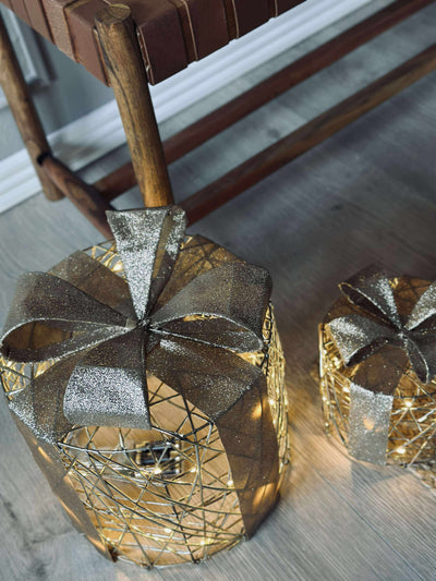 Julegaver med Led Lys | 3 Stk | Vanero