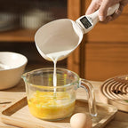 Digital Måleske Med LCD Display | Køkkenredskab Til Portionering Af Ingredienser | Aftagelig Ske Op Til 800 g | Vanero