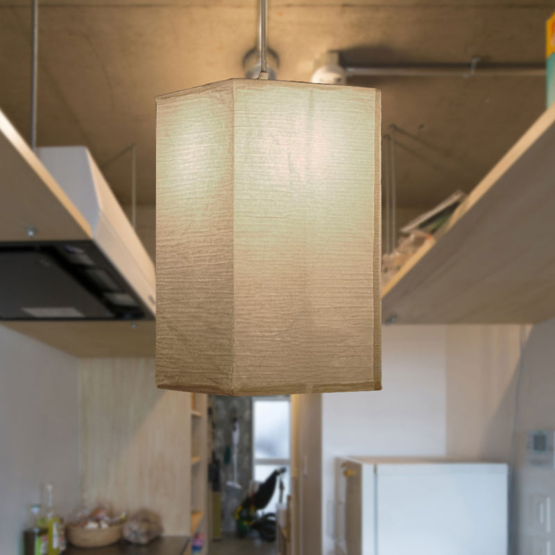 Papir Pendellampe | Lanterneinspireret Loftlampe | Diffust Indendørs Lys | Vanero