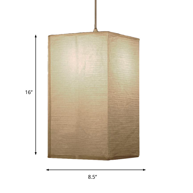 Papir Pendellampe | Lanterneinspireret Loftlampe | Diffust Indendørs Lys | Vanero