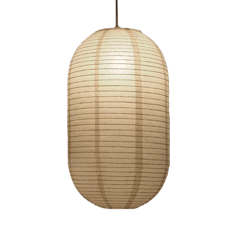 Papir Pendellampe | Lanterneinspireret Loftlampe | Diffust Indendørs Lys | Vanero