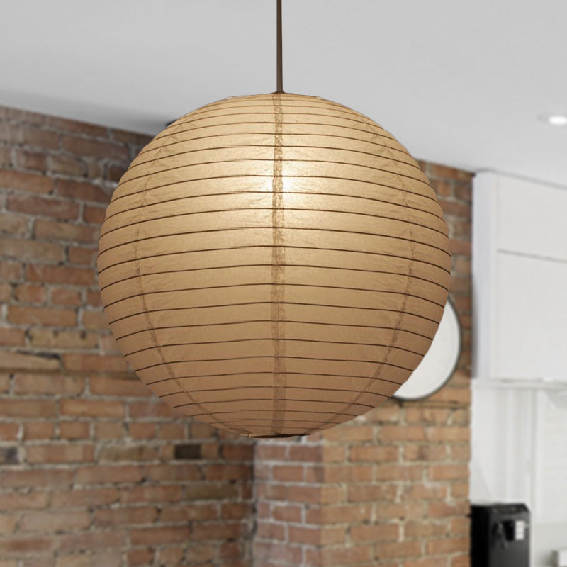 Papir Pendellampe | Lanterneinspireret Loftlampe | Diffust Indendørs Lys | Vanero