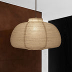 Papir Pendellampe | Lanterneinspireret Loftlampe | Diffust Indendørs Lys | Vanero