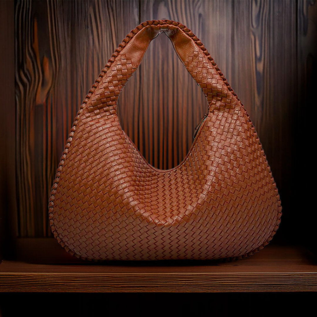 Flettet Hobo Taske | Elegant Design | Blød og Rummelig | Vanero