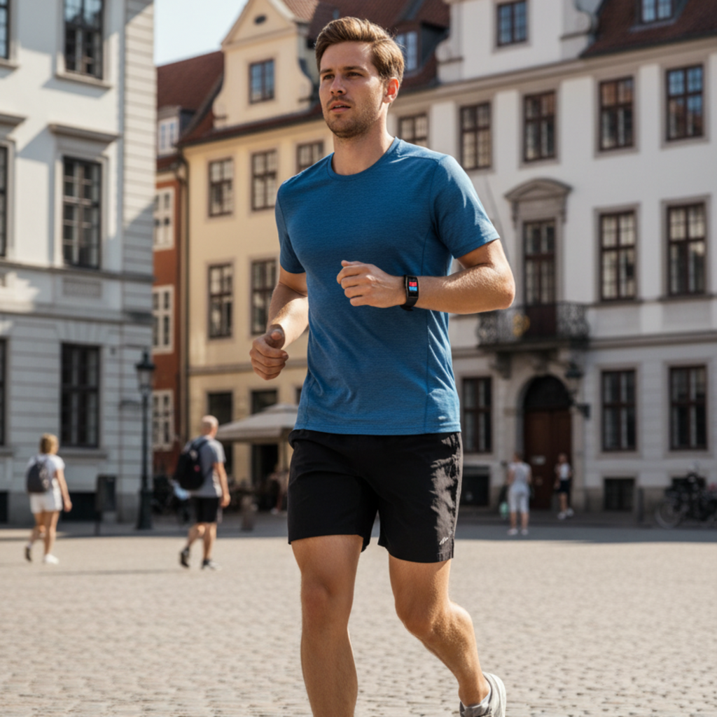 Smart Aktivitetsarmbånd | 0.96-Tommer OLED-Skærm & Bluetooth 4.0 | Aktivitets- Søvn- & Smartphone-Notifikationstracker | Vanero