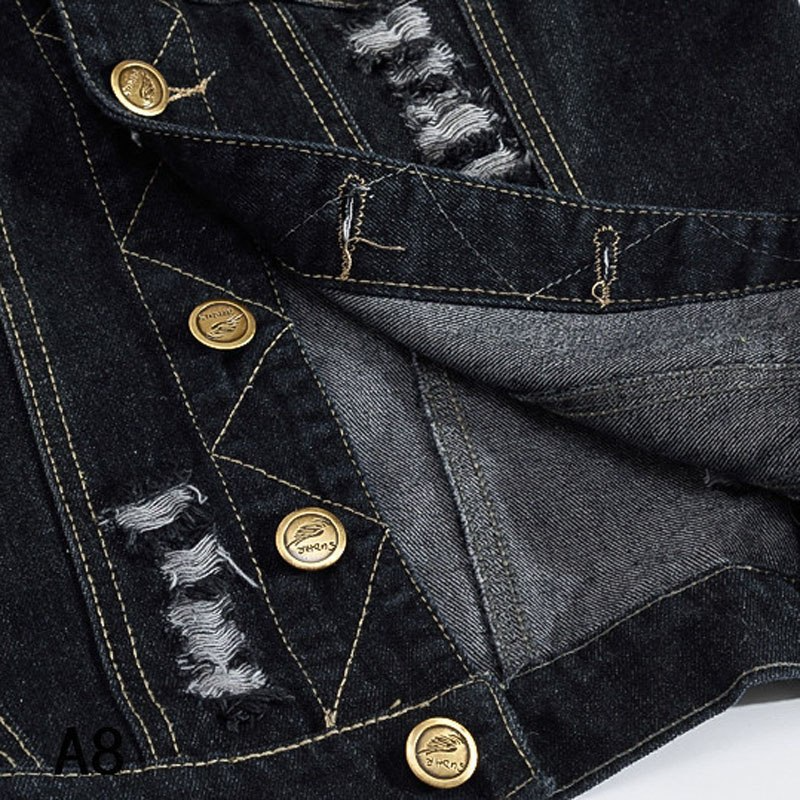 Ulrich l Stilfuld denimvest til mænd l Vanero