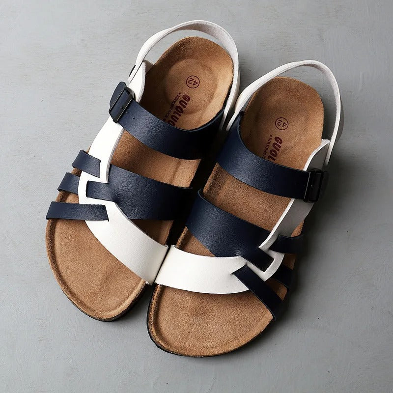 Simon | Stilfulde Remsandaler l Vanero