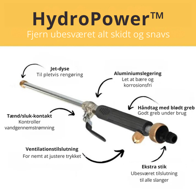 HydroPower | Spar tid og gør rent hurtigere l Vanero