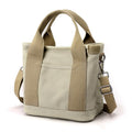 Crossbody Taske Canvasmateriale | Justerbar Pasform Skuldertaske | Kompakt Lynlåsopbevaring Til Hverdagsbrug & Fritid | Vanero