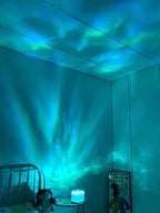 Galakse Projektor Natlampe | USB LED Ripple-Projektor med Fjernbetjening | Indendørs Stemningsbelysning | Vanero
