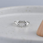 I Love You Forever Legering Konstruktion | Justerbar Ring | Graveret Tekstdesign til Hverdagsbrug & Særlige Anledninger | Vanero