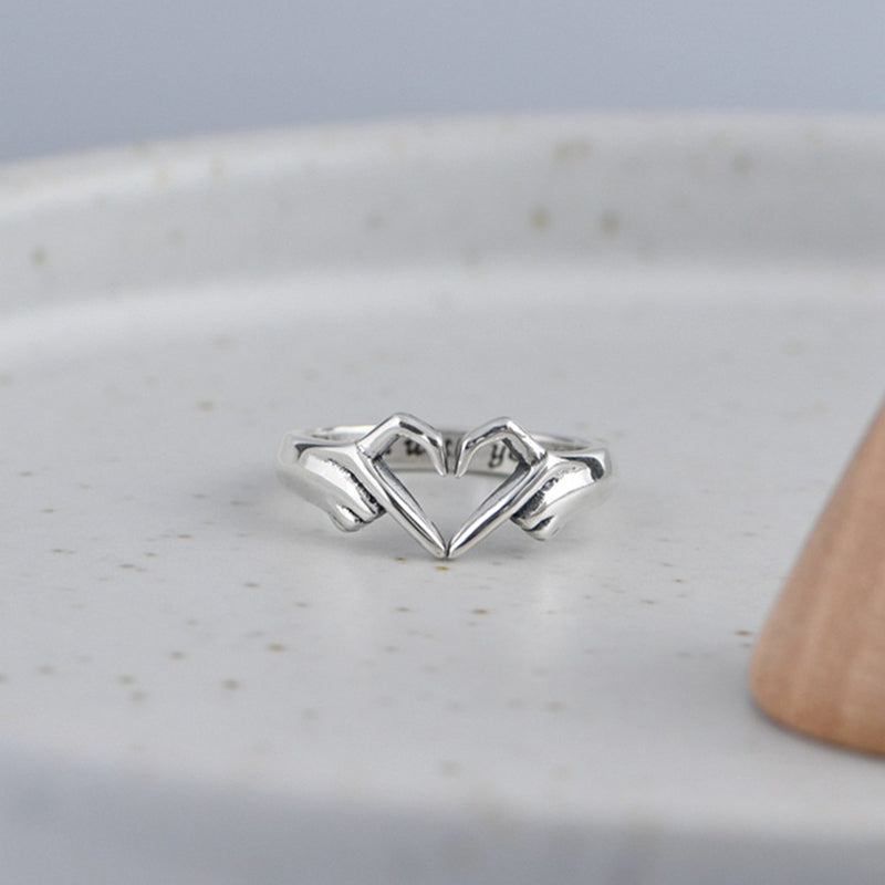 I Love You Forever Legering Konstruktion | Justerbar Ring | Graveret Tekstdesign til Hverdagsbrug & Særlige Anledninger | Vanero