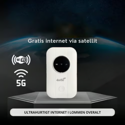 PocketWifi | FÅ UBEGRÆNSET INTERNET OVERALT I VERDEN! l Vanero