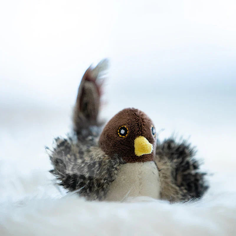 Catfri BirdToy | Interaktiv Kvidrende Fugl Legetøj Til Katte | Vanero