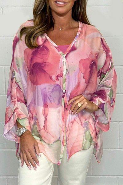 Anya l Etisk chiffonbluse l Vanero