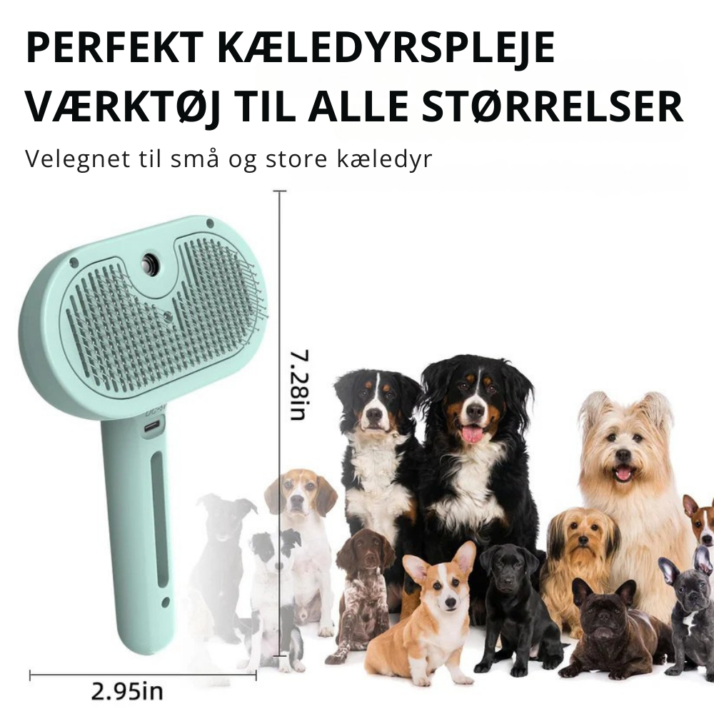 Pelspleje Mist Med Plantebaseret Formel | Vandfri Pelsplejespray Med Kamille & Aloe Vera | Daglig Pleje Til Kæledyr | Vanero