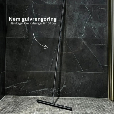 FlexiClean Duo | Kombineret 2-i-1 bruseskraber med justerbart håndtag l Vanero