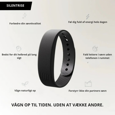 SilentRise | Den smarte vibrerende vækkeur til dybdesovere | Vanero