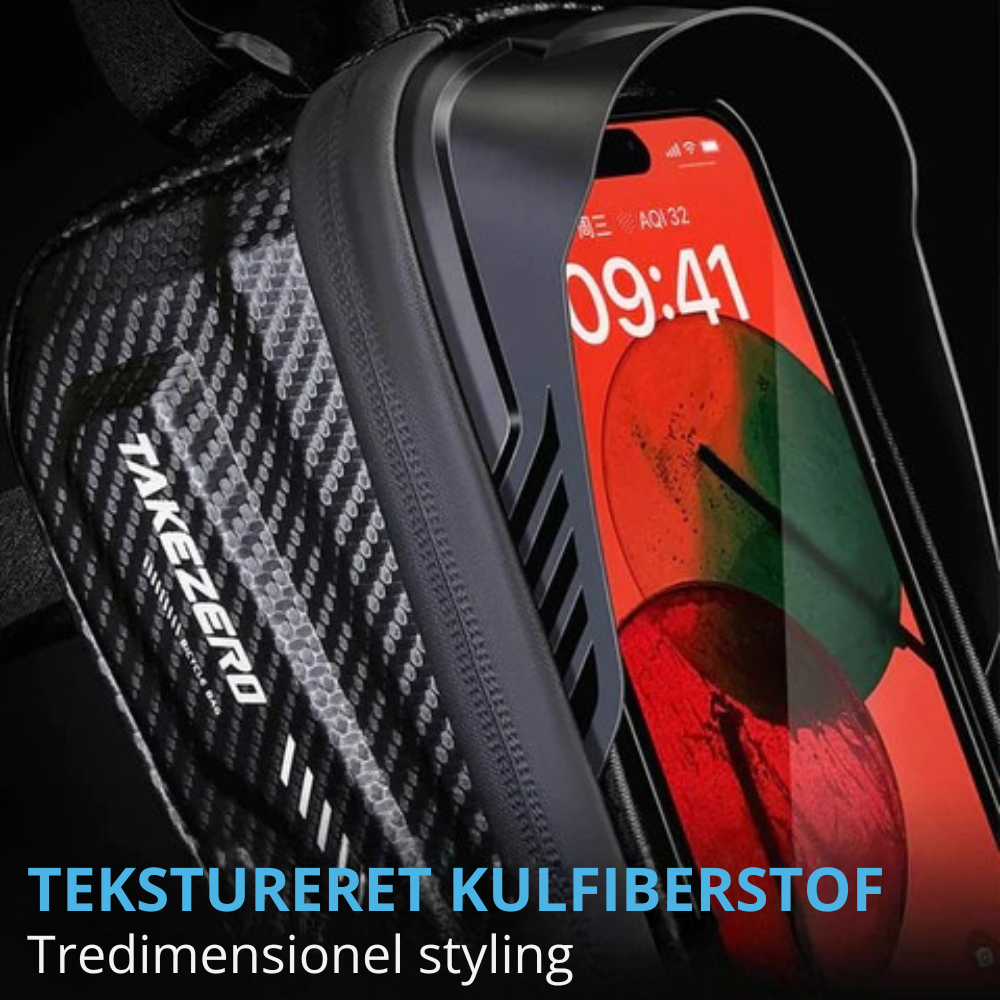 VeloDock | Professionel mobiltaske til cykling l Vanero